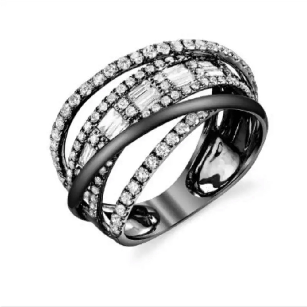 New Women’s Twine Beautiful Diamond Ring 💍 - Picture 1 of 3